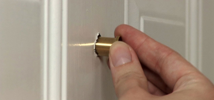 peephole door repair in Wasco
